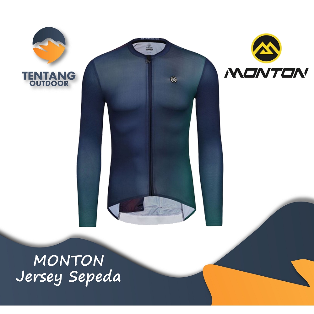 Download Jersey Sepeda Monton Urban Aurora Mens Long Sleeve Cycling Jersey Shopee Indonesia