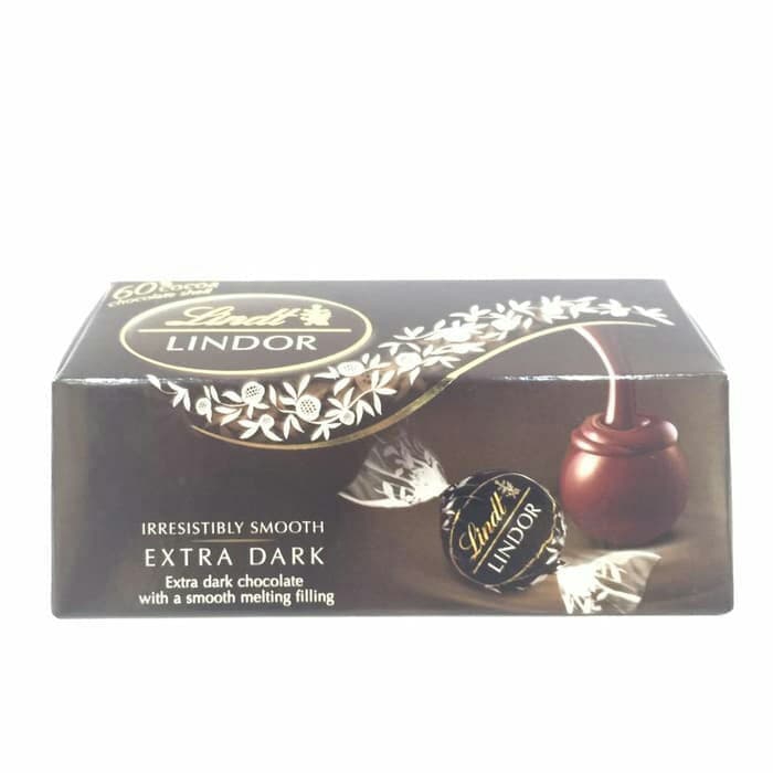 

Lindt Lindor Dark 60% Chocolate-Coklat Import