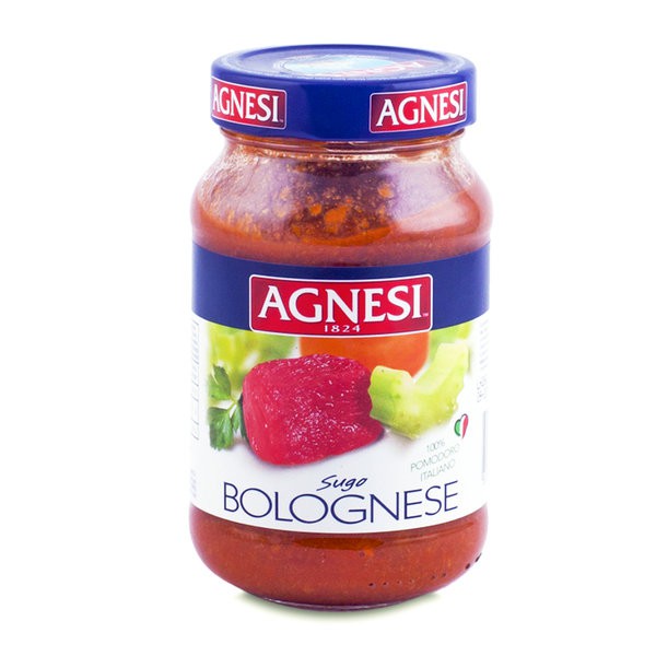 

AGNESI Sugo Bolognese Tomato Pasta Sauce 400gr - Saus Tomat Pasta