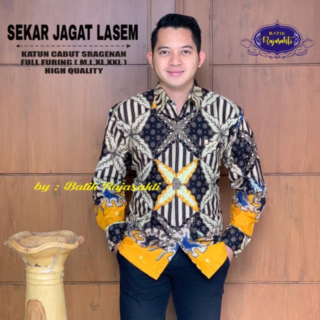 Batik SEKARJAGAD LASEM Katun Cabut Sragenan Full Furing Termurah