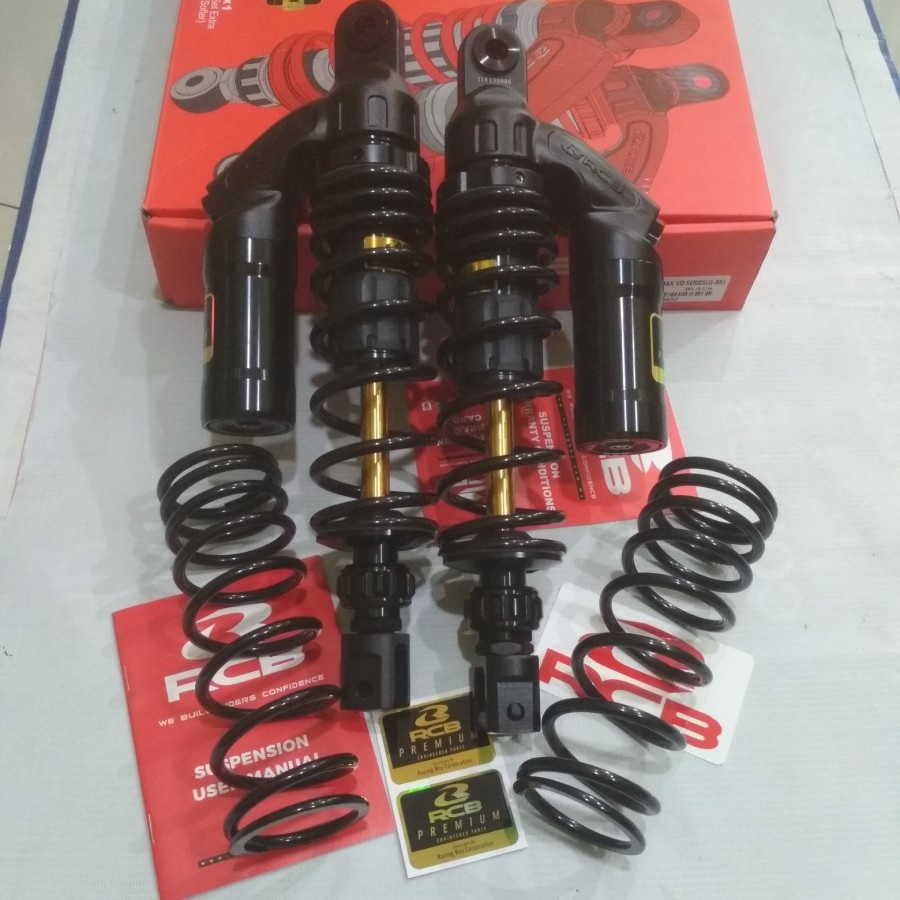 shock shockbreaker rcb vd series black premium 330mm nmax