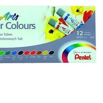 

♣ PENTEL ARTS WATER COLOURS 12 / PENTEL CAT AIR 12 WARNA ✷