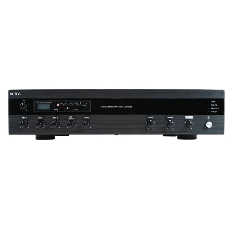 TOA ZA-3212D-AS Amplifier Digital Mixer 120 Watt Hitam