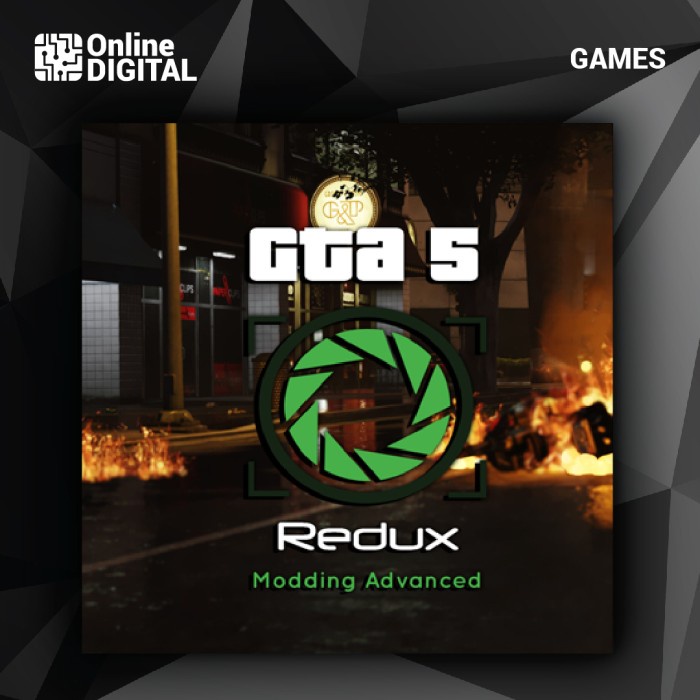 (READY) GTA V Update 2020 ver 1.52 + Redux Mod + All DLC GTA 5 PC Game - EMAIL