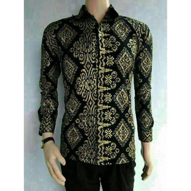 Kemeja batik pria asli pekalongan
