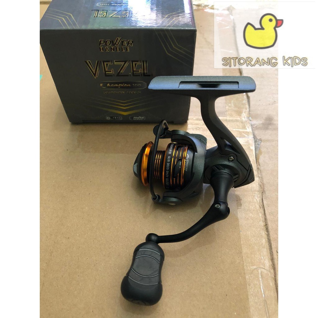 [Promo] Reel Power Handle Murah Vezel Champions 500 800 1000 2000 3000 4000 14 Ball Bearings