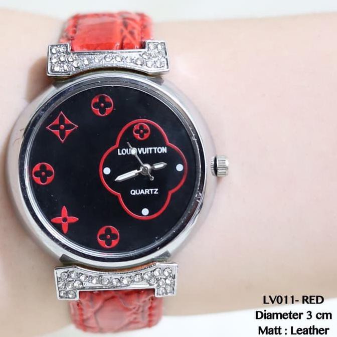JAM TANGAN LV LOUIS VUITTON WANITA FASHION PREMIUM GROSIR TERMURAH