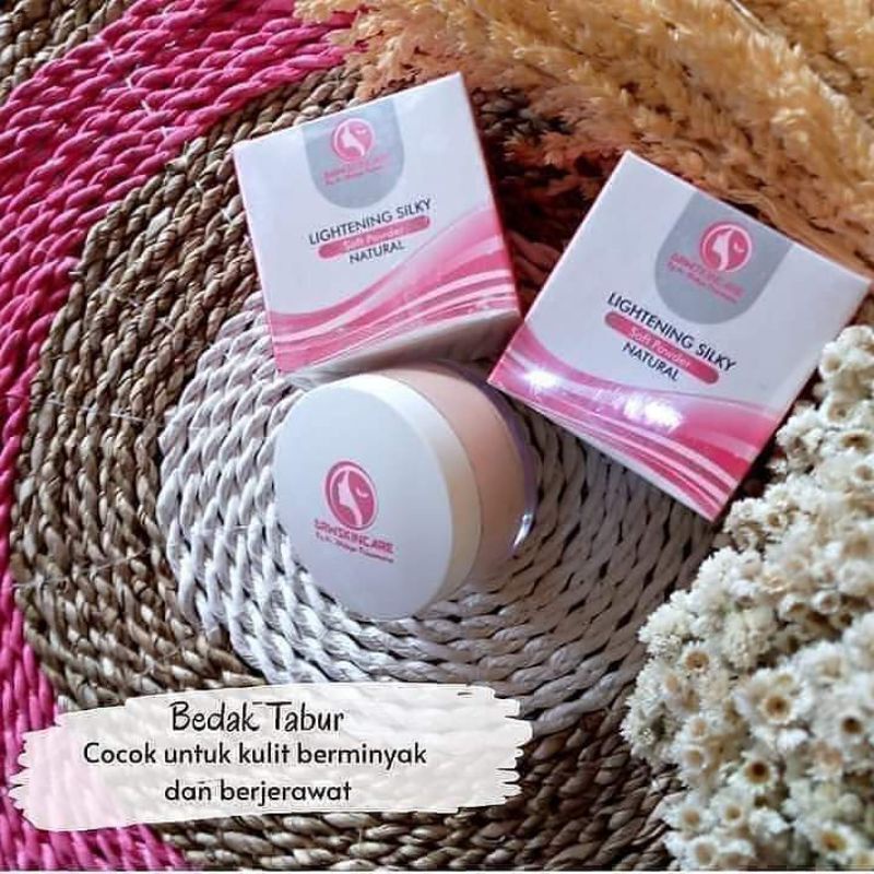 Bedak Tabur Bedak Pemutih Wajah Glowing DrW Skincare