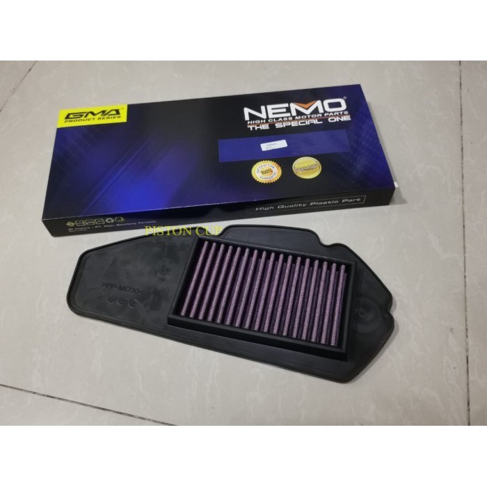 Air Filter Pilter Udara Sparepart Yamaha Aerox 155 Lexi 125 Nemo Gma Garansi Original