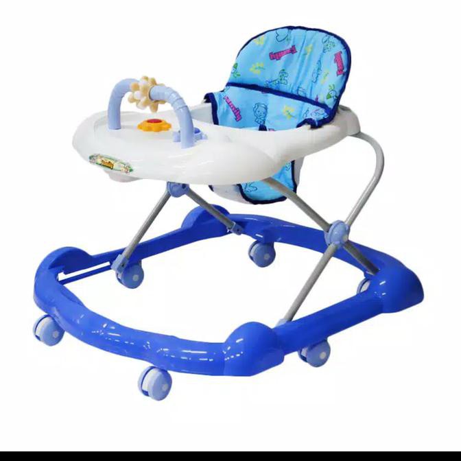 Baby Walker Family Alat Bantu Belajar Jalan Anak Bayi Dengan 6 Roda - Termurah 