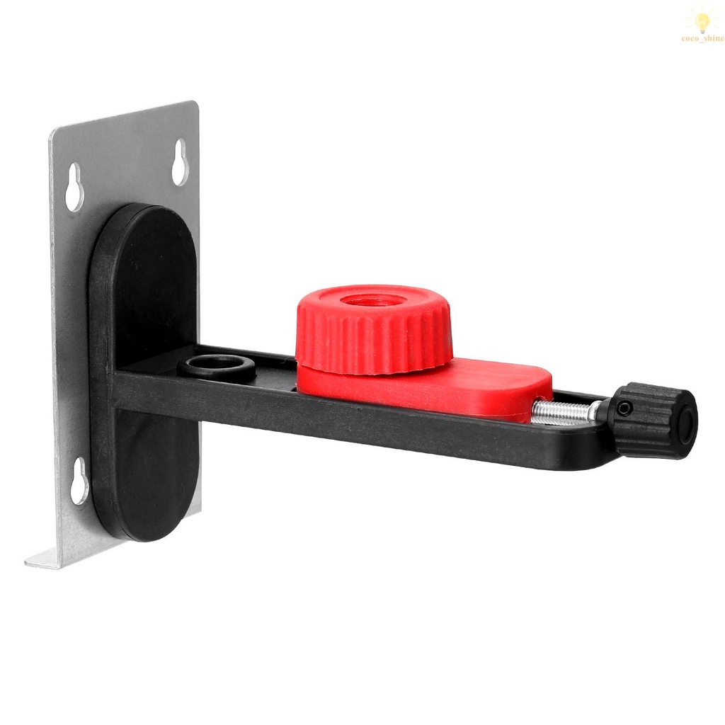 Cosh360 Rotation 30mm Distance Adjustable Laser Level Wall Mounted Bracket For Woodworking Tile Layout Wallpapering Shopee Indonesia