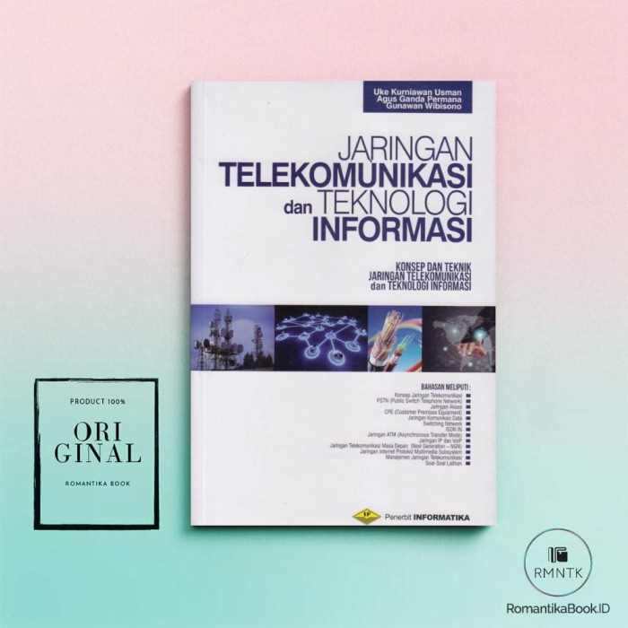 Jual Jaringan Telekomunikasi Dan Teknologi Informasi: Konsep Dan Teknik ...