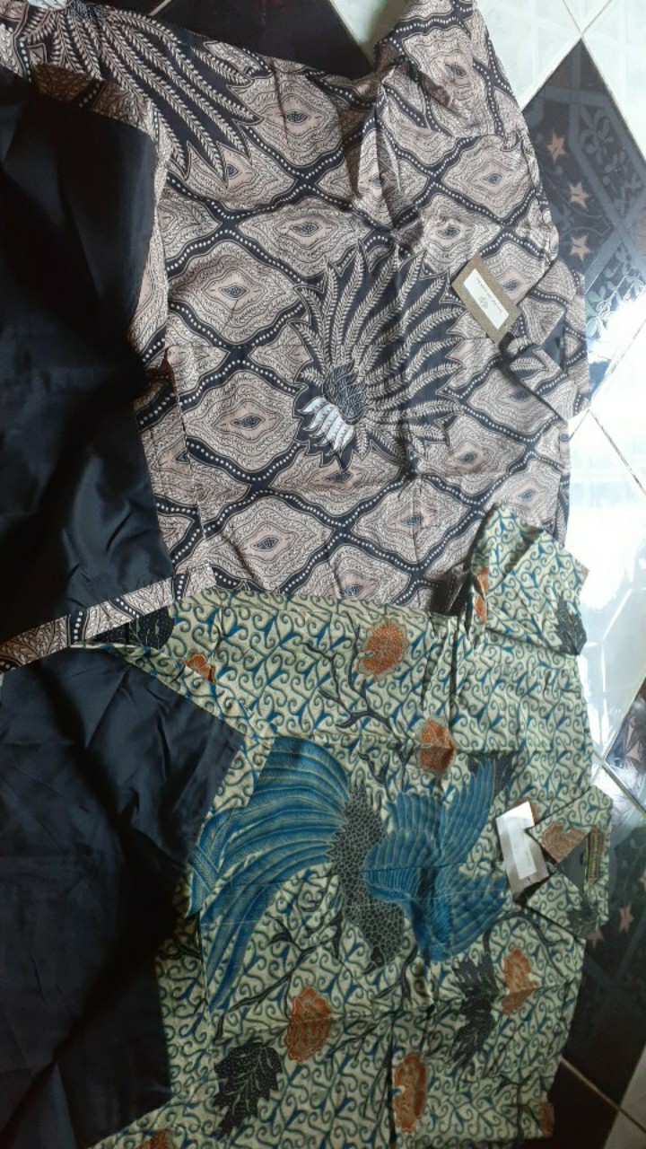 Uwer Merak Kemeja Batik Pria Full Furing Bahan Katun Cabut Primisima