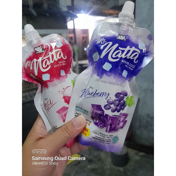 Jelly Drink Mr. Natta Minuman Nata de Coco 132 ml