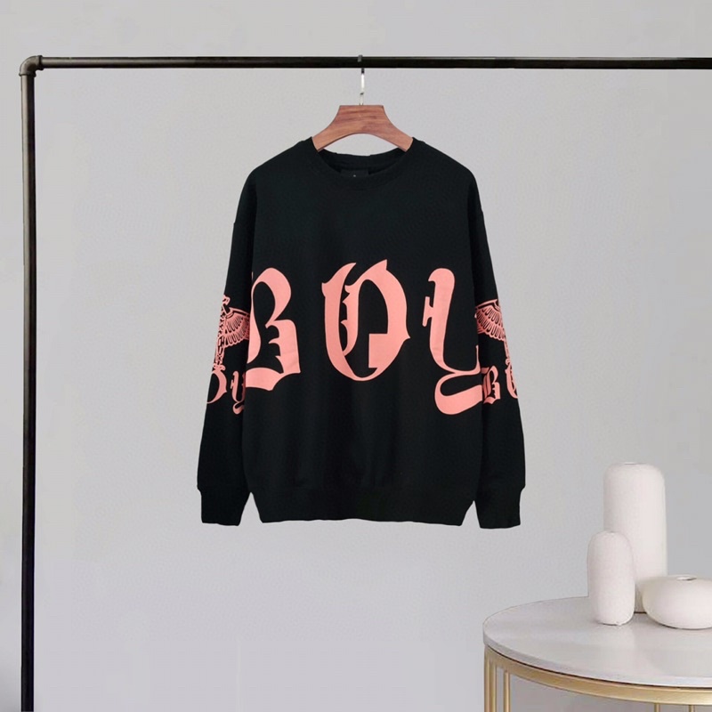 BOY68 SWEATER BOY LONDON PRIA WANITA ASIA EROPA BIG WINGS