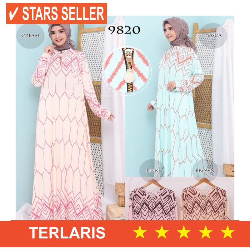 VANILA HIJAB MURAH BARU DRESS JUMBO BESAR LD 110 XL XXL XXXL / GAMIS MURAH Baju Gamis Wanita