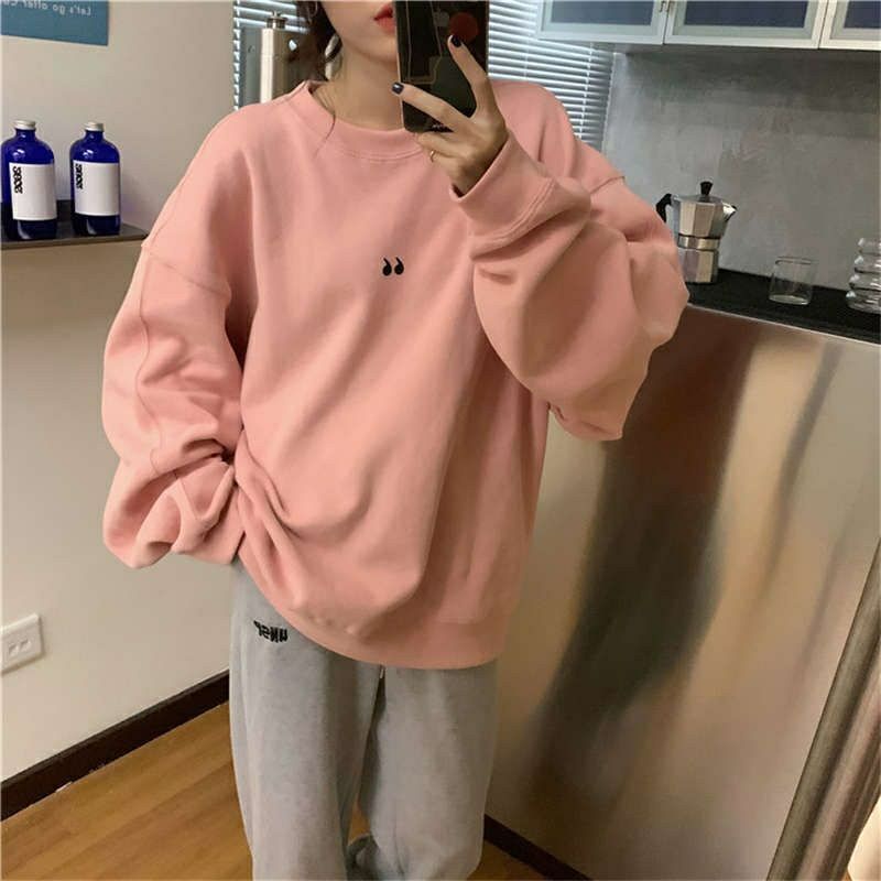 S - XXXXXXL(6XL) Sweater SIMPLE SYMBOL &quot; Sweatshirt Petik Crewneck Bigsize OVERSIZE Cute Wanita Pria Korean Style S M L XL 2XL 3XL 4XL 5XL 6XL Unisex