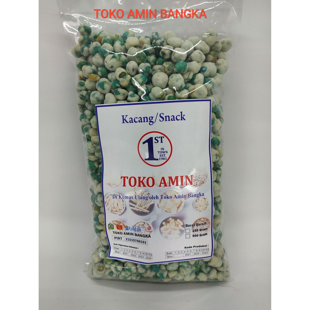 

KACANG POLONG TEPUNG JAIPONG KEMASAN 500 GRAM/SNACK/CEMILAN