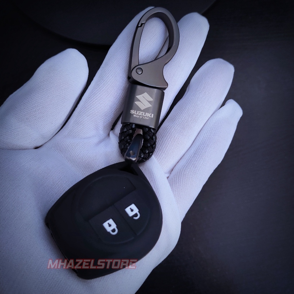 Gantungan kunci sarung remote keyless cover casing MOBIL SUZUKI ERTIGA OLD SWIFT APV