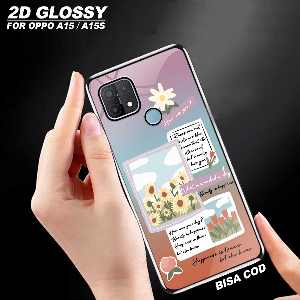 Sukses Case OPPO A15/A15S - Hardcase 2D Glossy Oppo A15/a15S - Silikon Hp Oppo - Silicon Hp Oppo - K