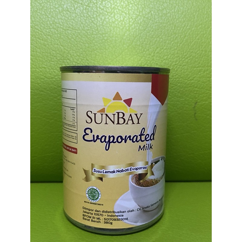 

Sunbay Evaporated Milk 380 gram