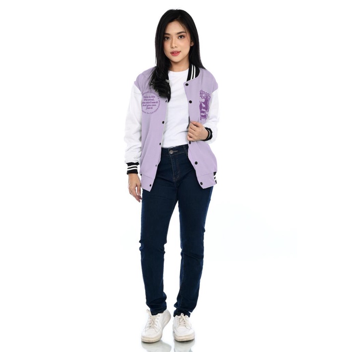 Jaket Varsity Wanita X Urband Love