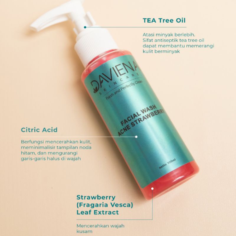 Daviena Skincare Paket Hemat 2 Acne Series