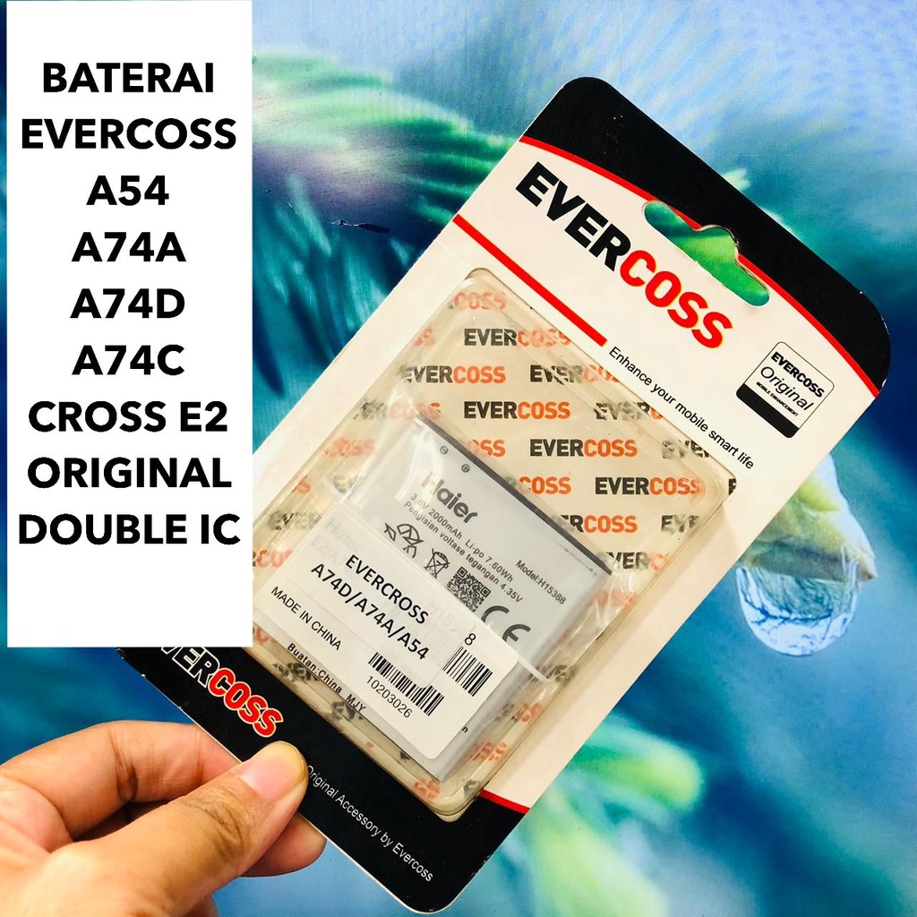 Baterai battery batre bat Evercoss A74D E2 A54 A74A A7AC ANDROMAX E2