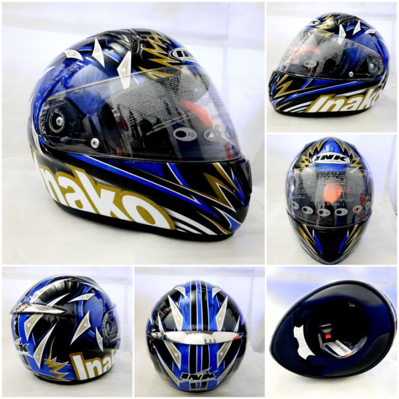 INK HELM FUSION MOTIF SERI #3 BLACK BLUE INK FUSION ORIGINAL TERMURAH