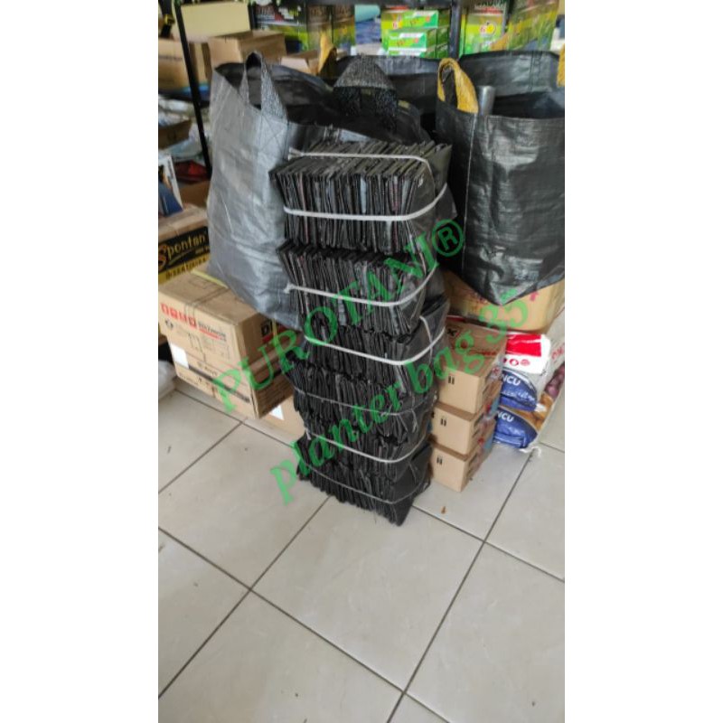 Pot Tanaman Planterbag Ukuran 35x35cm Planter Bag 35 Liter Polybag 35CM