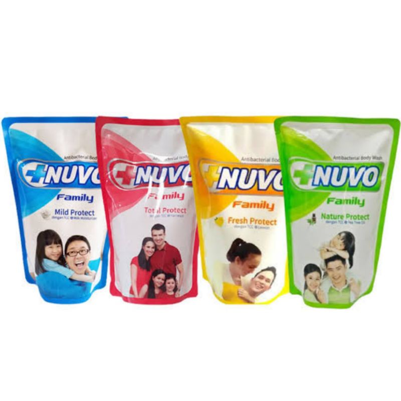 Jual Nuvo Ml Dua Ratus Lima Puluh Ml Sabun Mandi Cair Refill Isi