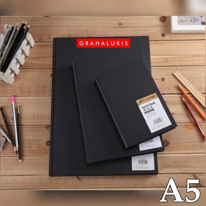 

(BISA COD) Potentate Hardcover Sketch Book A5 (110 sheets - 100gsm) TERBAIK Kode 437