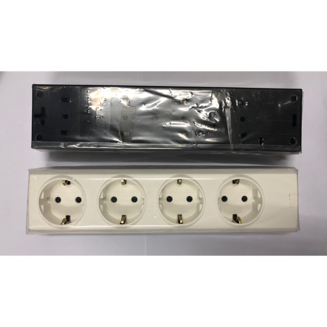 Terminal Stop Kontak Broco 4 Lubang+Safety