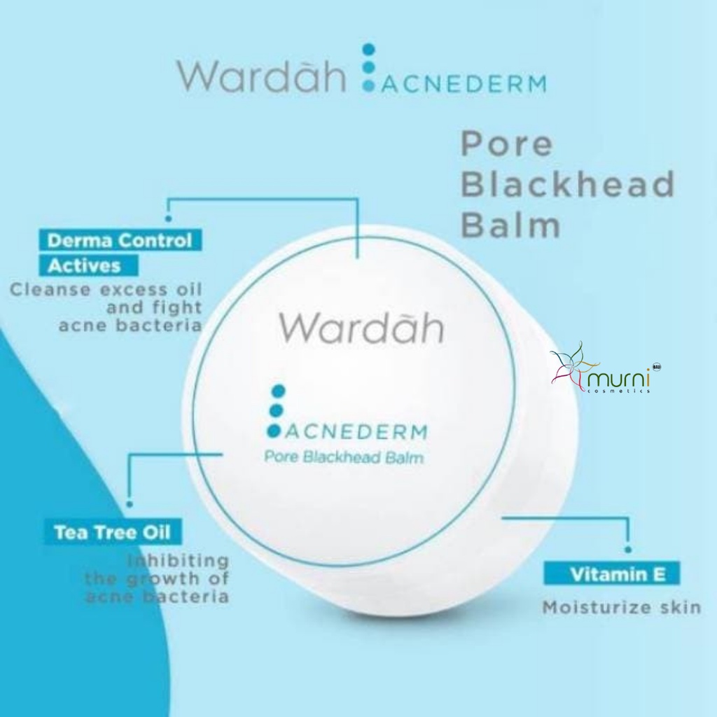 WARDAH Acnederm Pore Blackhead Balm 20gr