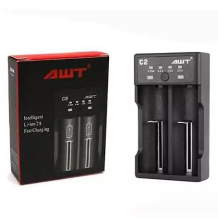 CHARGER VAPE AWT C2 2 SLOT AUTHENTIC