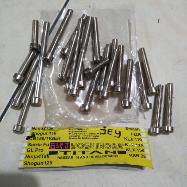 Baut calter model kunci L Untuk tiger,cb150r,m pro