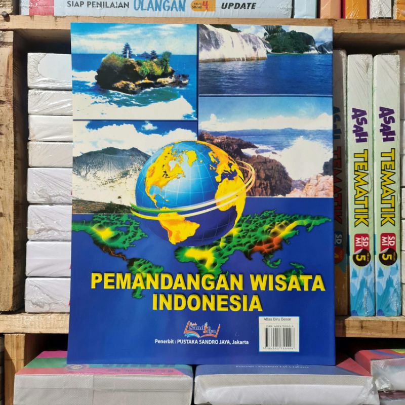 Edisi Terbaru !!! Buku Atlas Indonesia dan Dunia Edisi 34 Provinsi di Indonesia Untuk SD, SMP, SMA, DAN UMUM