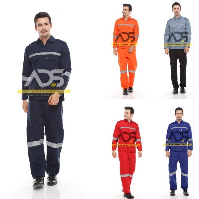 Wearpack Safety / Wearpack Setelan / Seragam Safety / Setelan Safety