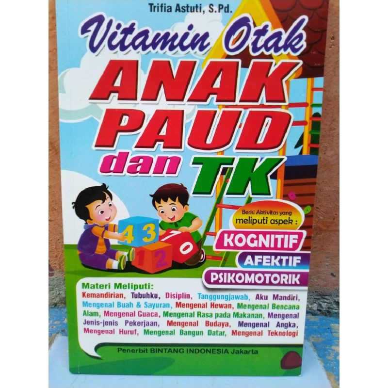 BUKU TK VITAMIN OTAK PADA ANAK TK & SD