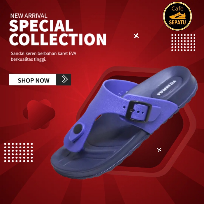 Sandal Wanita Kekinian Sandal Jepit ANAK LAKI COWOK  cewek Merek YUMEIDA Ukuran 23 - 37
