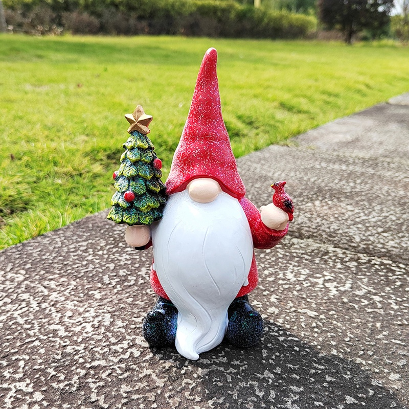 Zzz Patung Gnome Lucu Untuk Dekorasi Pohon Natal