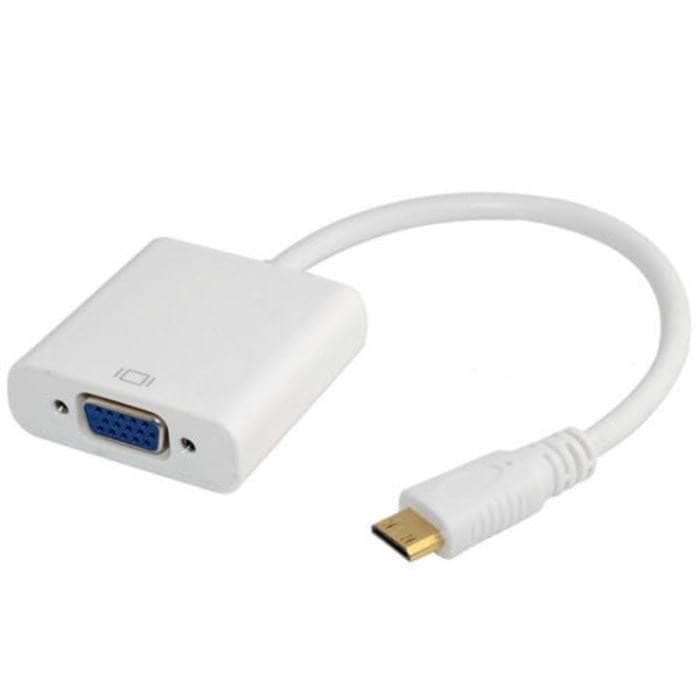 konverter Kabel Mini HDMI ke VGA