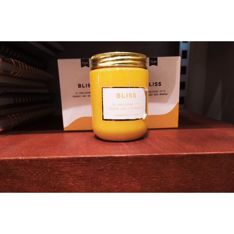 AROMA TERAPI CANDLE TYPO BRAND