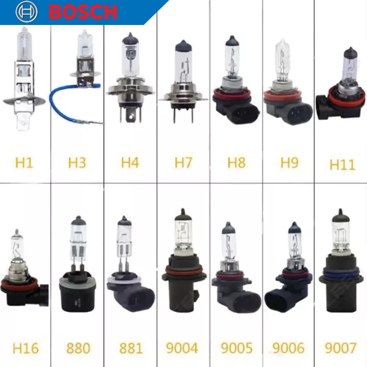 BOSCH Rallye Lampu Mobil HB4 9006 12V - 80W / Foglamp Lampu Kabut Bosch Original