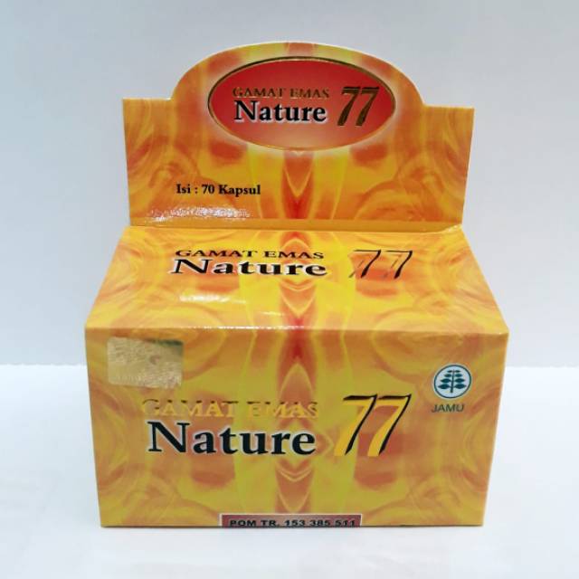 Gamat emas nature 77 | memperbaiki sel dalam tubuh | 77 kapsul