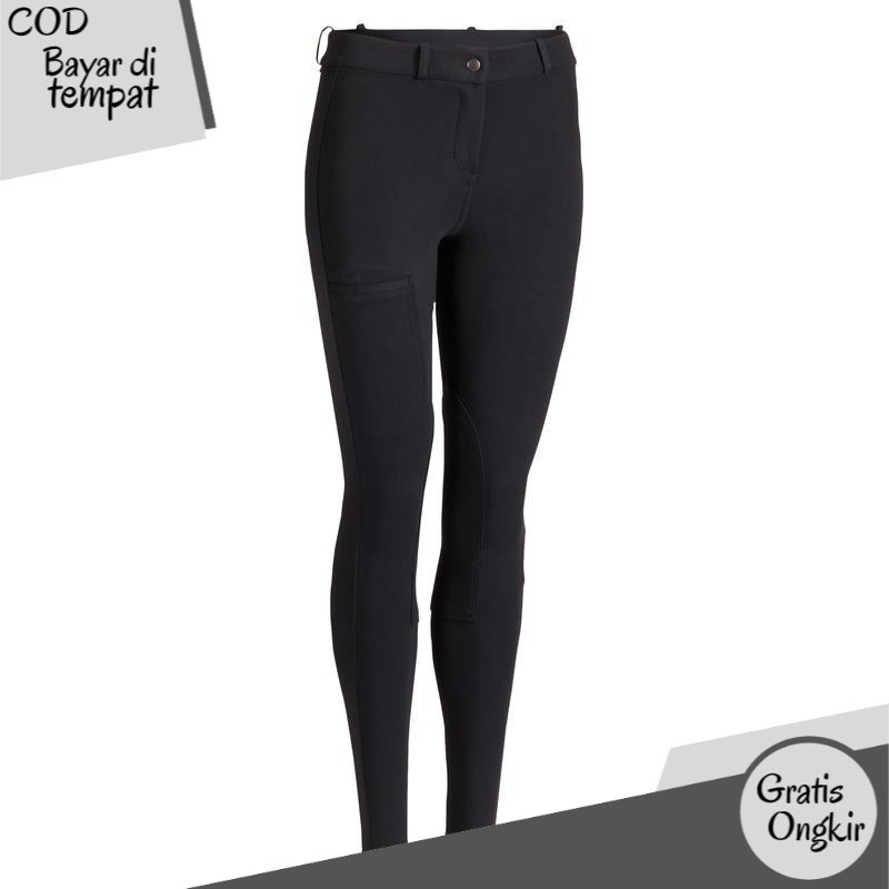 Decathlon Fouganza Celana Berkuda Jodhpur Wanita - 8404230 TN2
