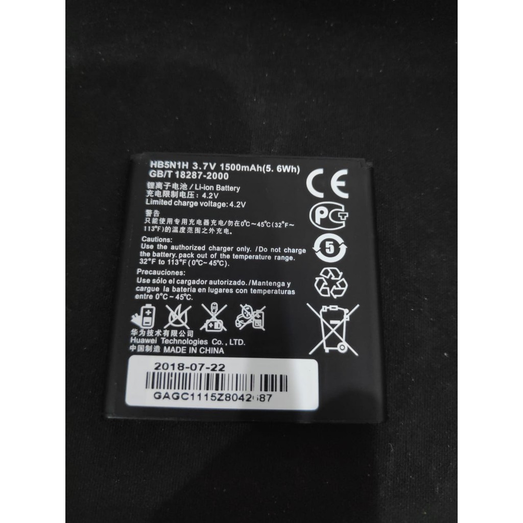 Baterai Ascend Q Y320 HB5N1H Y325 Y330 U885 U30 M660 Original Batre Battery