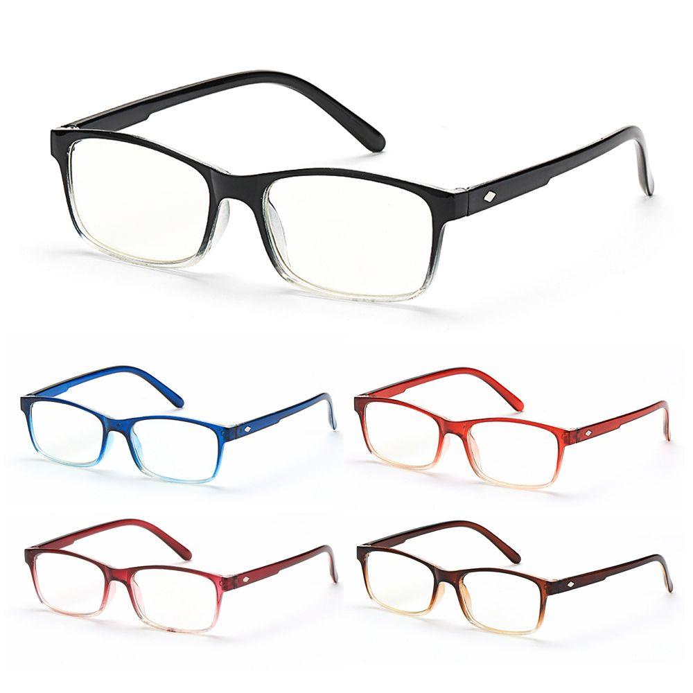 Diopter Kacamata Baca Gradasi Populer+1.0~4.0 Spring Hinge Eyewear Presbyopic Glasses