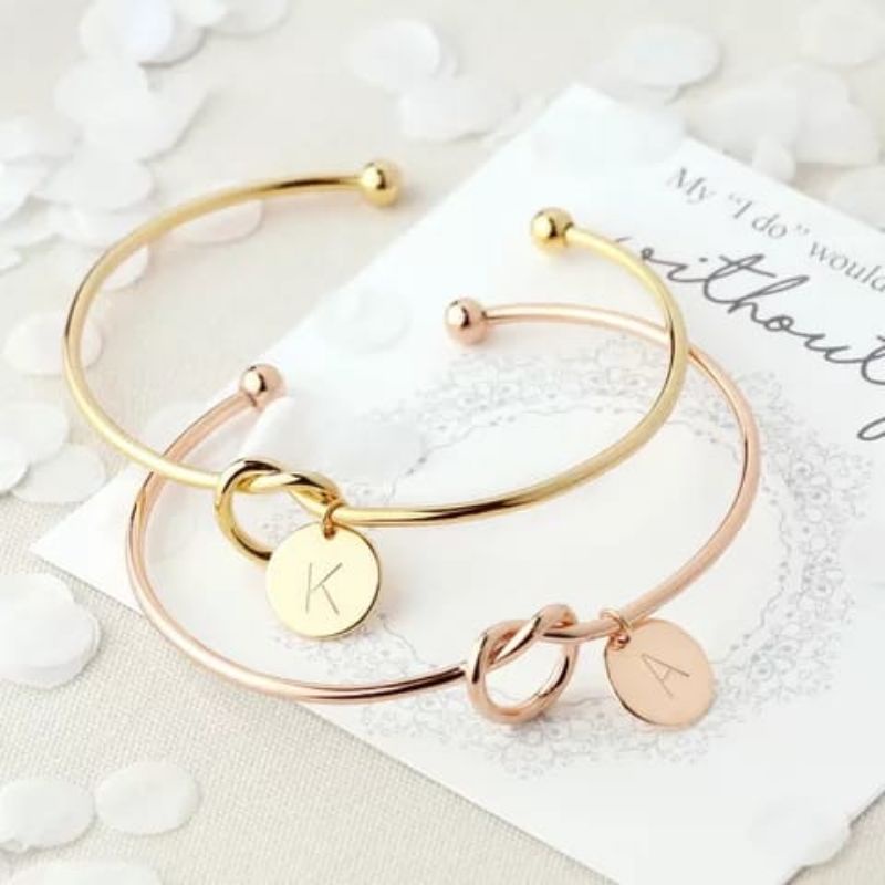Gelang huruf / gelang inisial / gelang tangan import / gelang fashion
