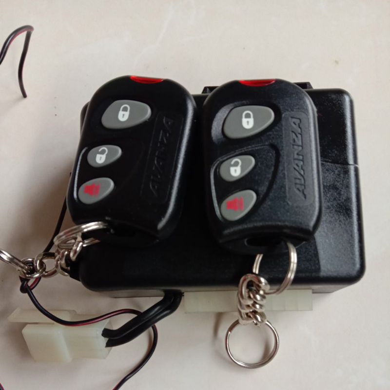 Module/Ecu + 2 Remote Alarm Original Avanza Type E Dan S